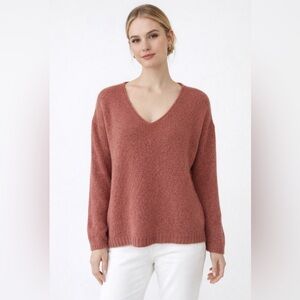 NWOT American Vintage AMV Women’s Mohair Wool Sweater Size S Mauve Pink Jumper